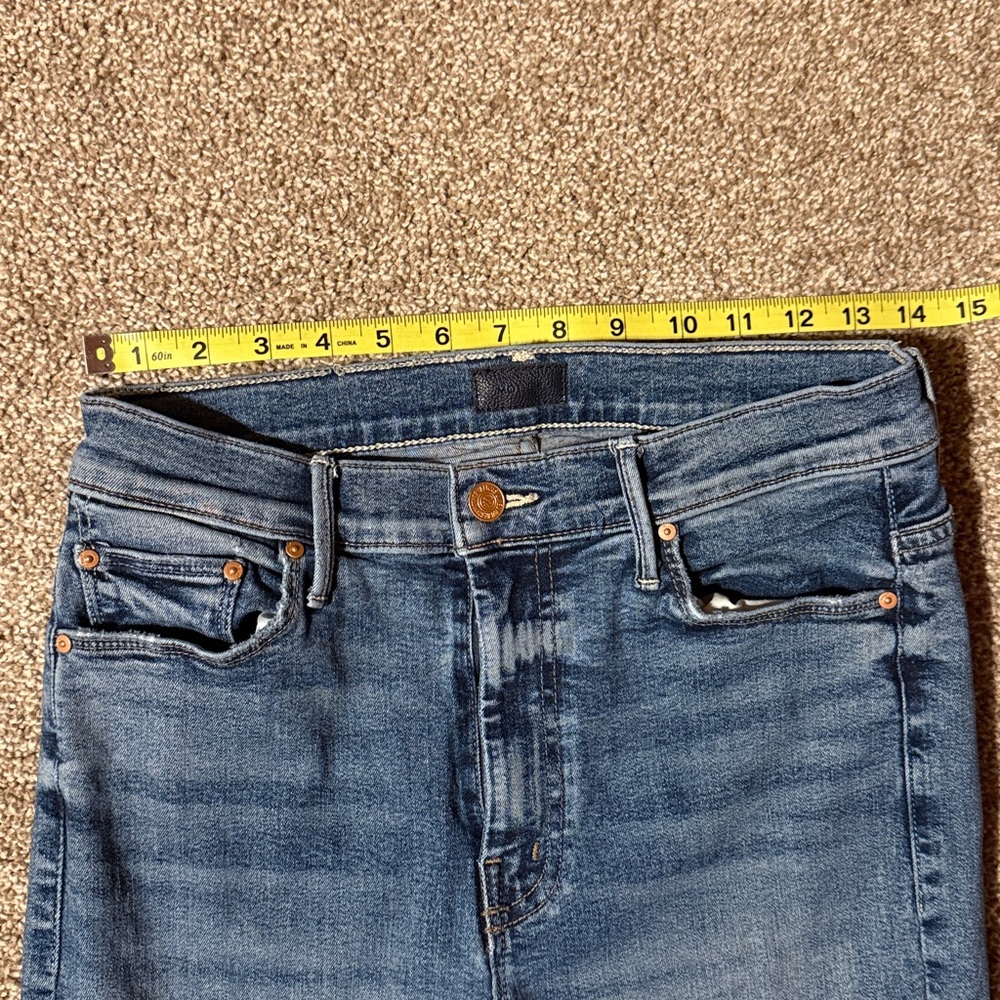 Mother Jeans-The Super Cruiser: Going in circles, size 28 - Picture 4 of 8